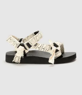 ARIZONA LOVE Partager  Sandales Enfant Trekky Crochet Écru  