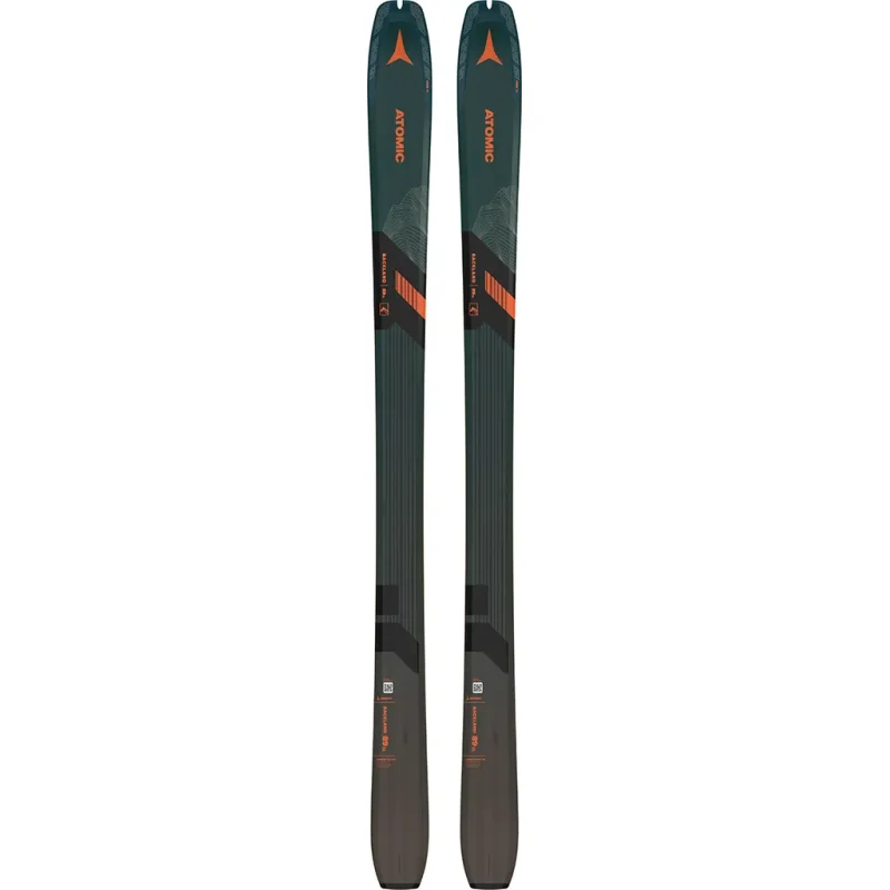 ATOMIC Backland 89 Sl /petrol gray orange 2024-2025 Skis de Randonnée Large Freerando