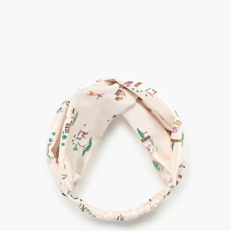 Bandeau pour cheveux Wouf Headband Baobab - Imprimé multicolore - 5546902029206