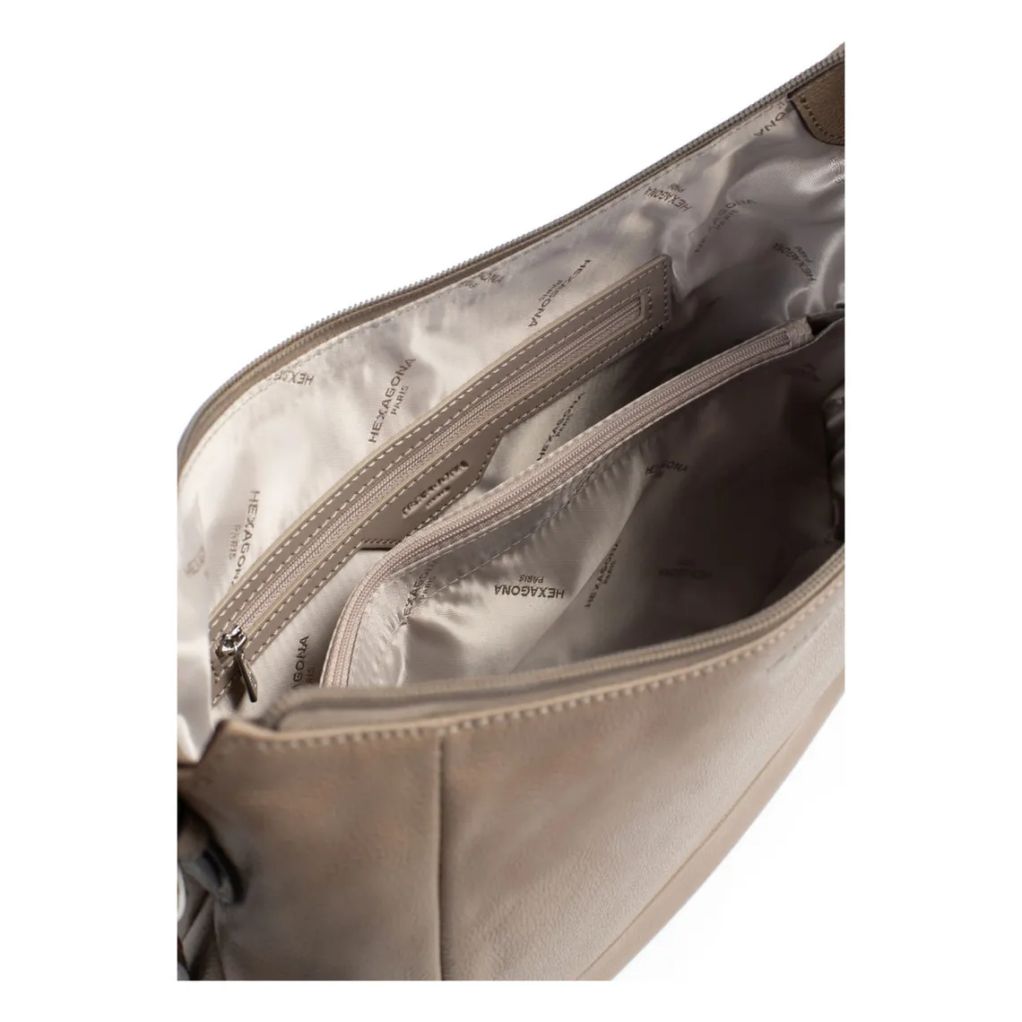 Besace Cuir CONFORT Écorce Nora | 3 Suisses