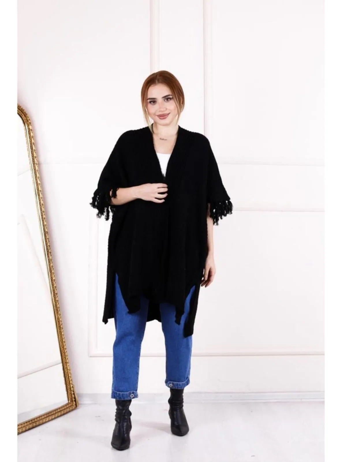 Black - Knit Cardigan