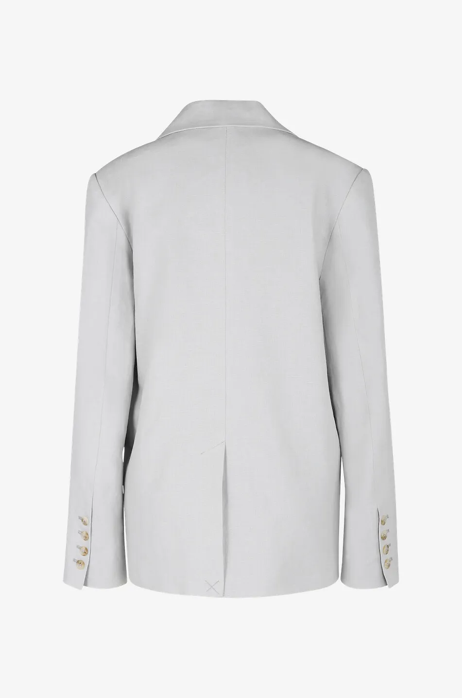 Blazer oversize en lin Bambo