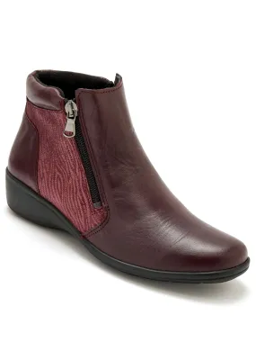 Boots double zip