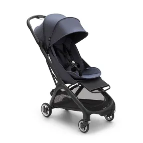 BUGABOO - Poussette 2ème Age Bugaboo Butterfly - Capote Bleu Tonnerre , Habillages Bleu Tonnerre , Châssis Noir - INSIDE URBAN W
