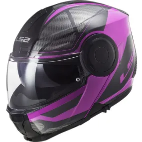 CASQUE LS2 FF902 SCOPE AXIS NOIR ROSE