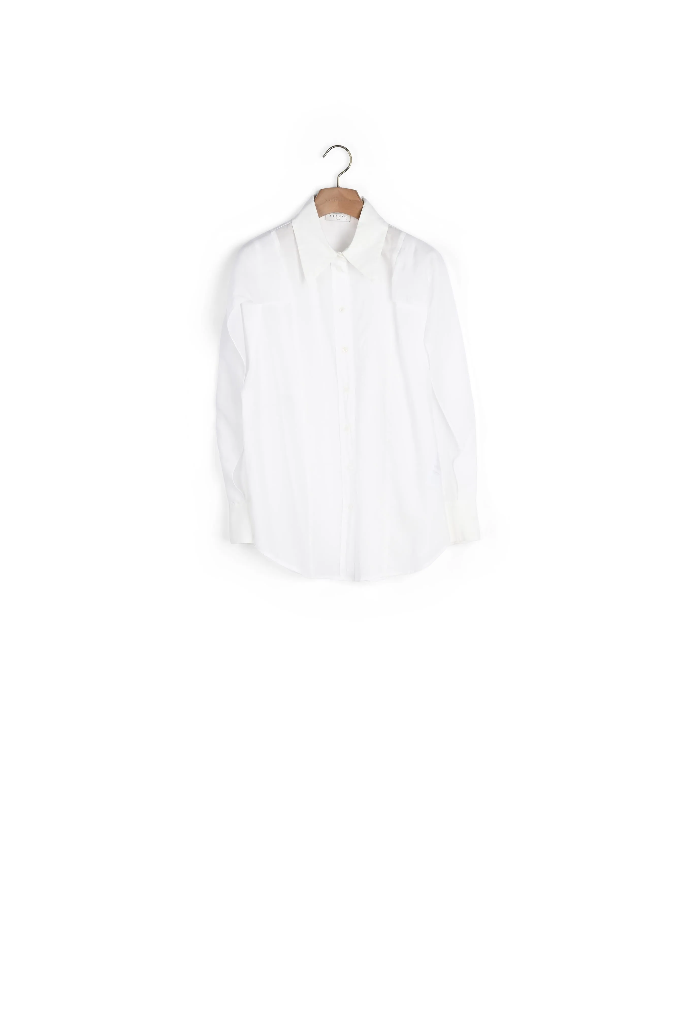 Chemise cape volantée oversize
