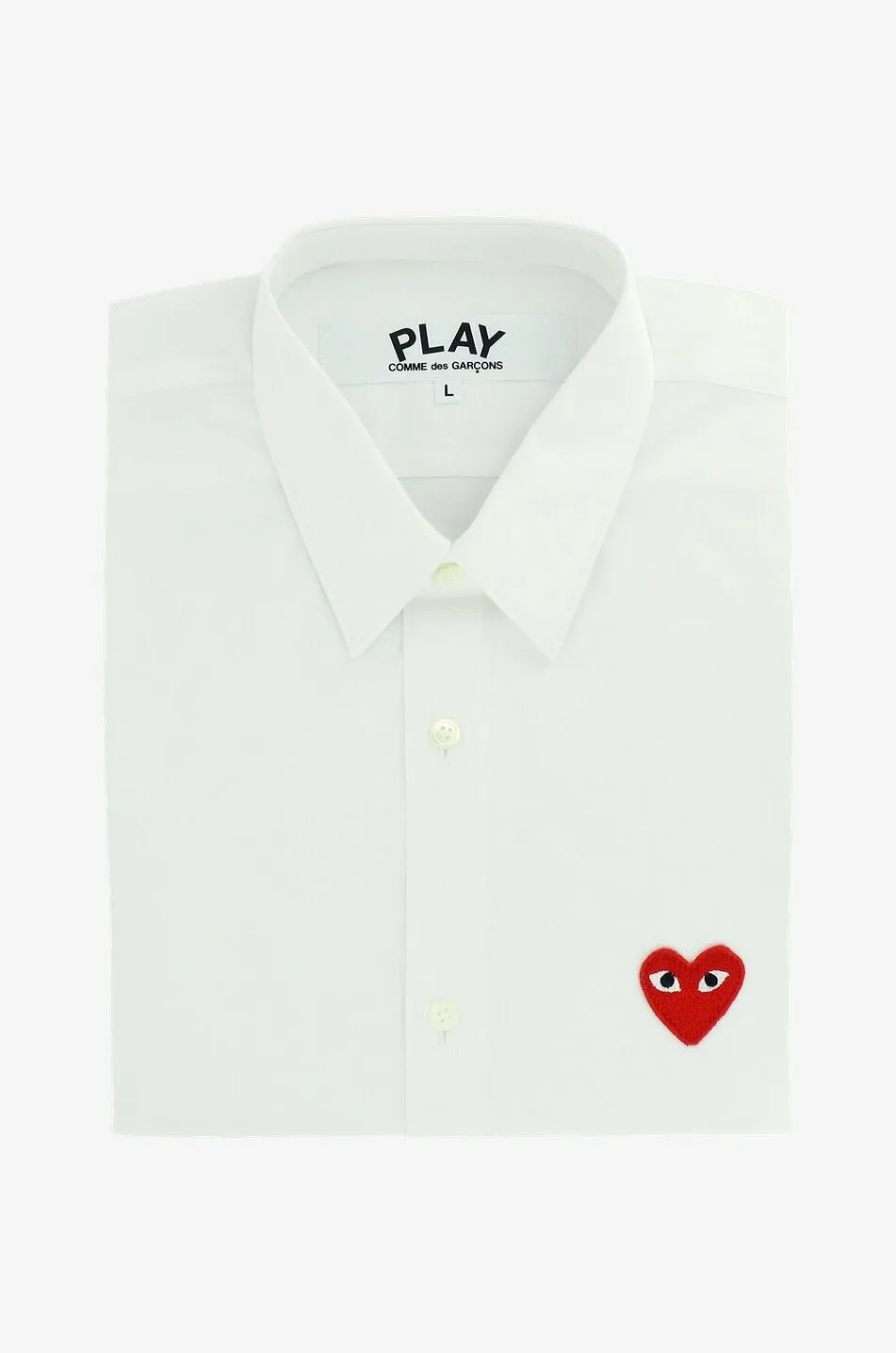 Chemise classique patch coeur