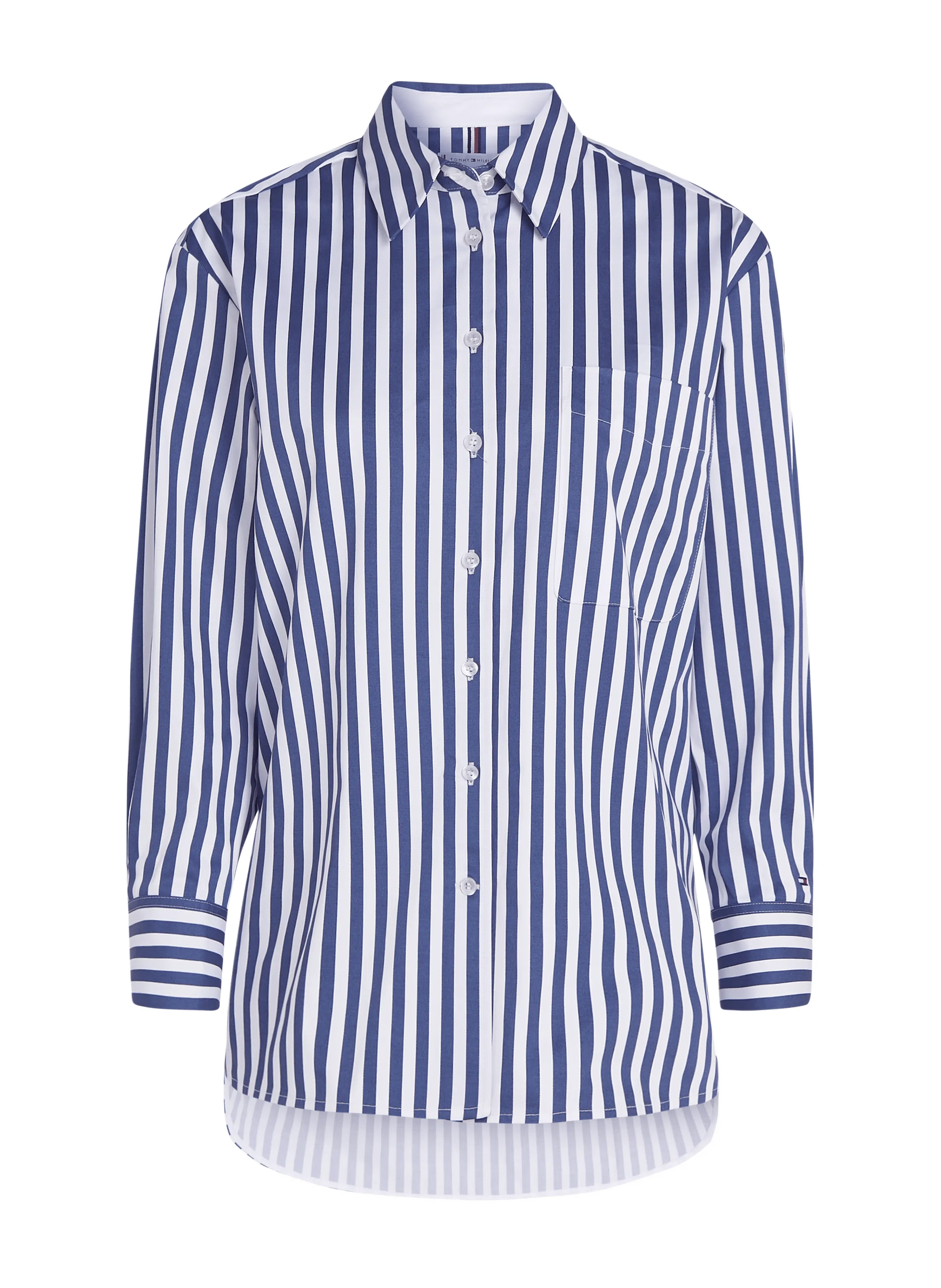 CHEMISE RAYéE EN COTON - TOMMY HILFIGER pour FEMME | Printemps