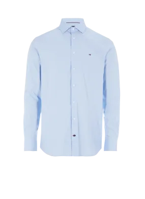CHEMISE SLIM EN POPELINE DE COTON - TOMMY HILFIGER pour HOMME | Printemps