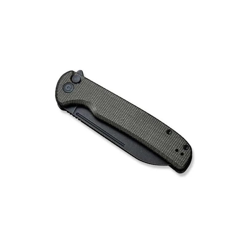 Civivi Couteau chevalier micarta vert/noir