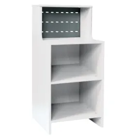 Comptoir accueil L46xP60cmXH110cm - sans tiroir - blanc