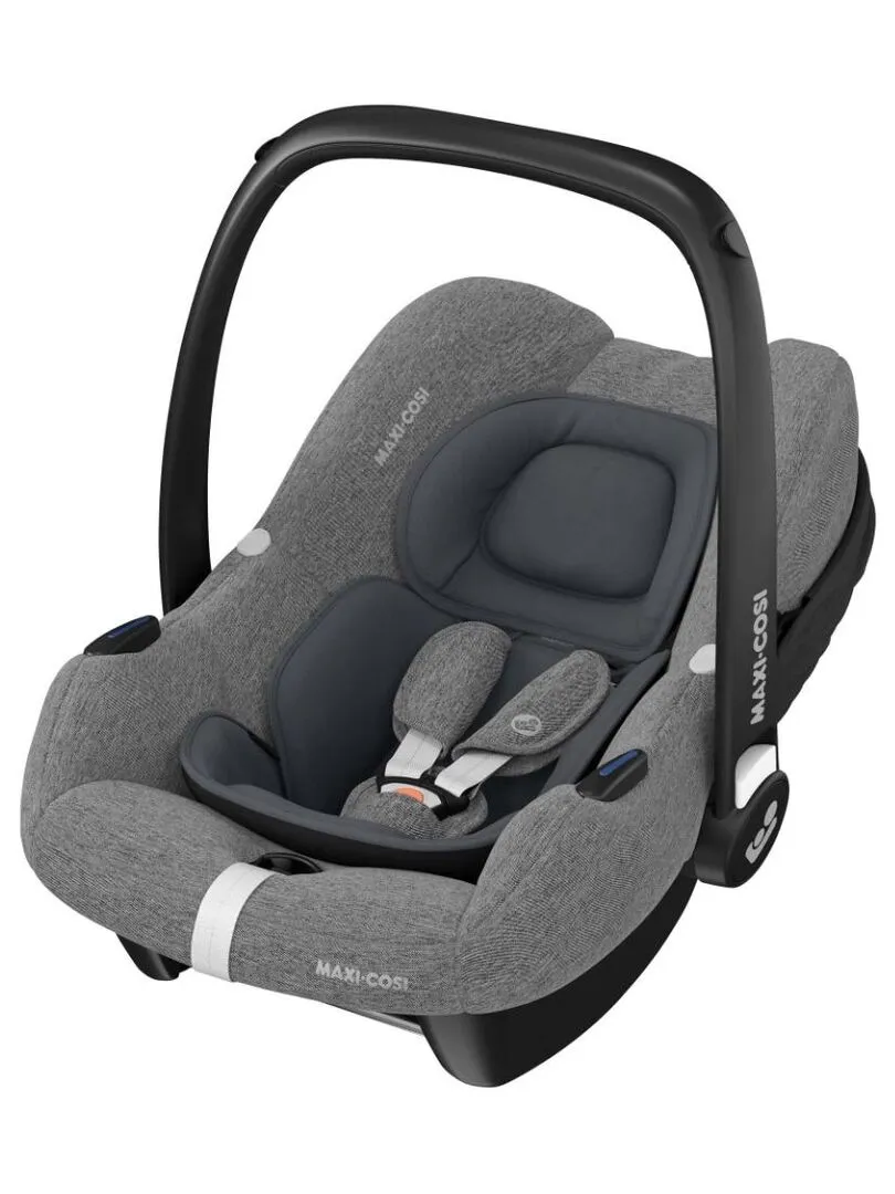 Cosi MAXI COSI Cabriofix i-Size, Groupe 0+, i-Size, avec Réducteur, Isofix, Select grey - Beige gris