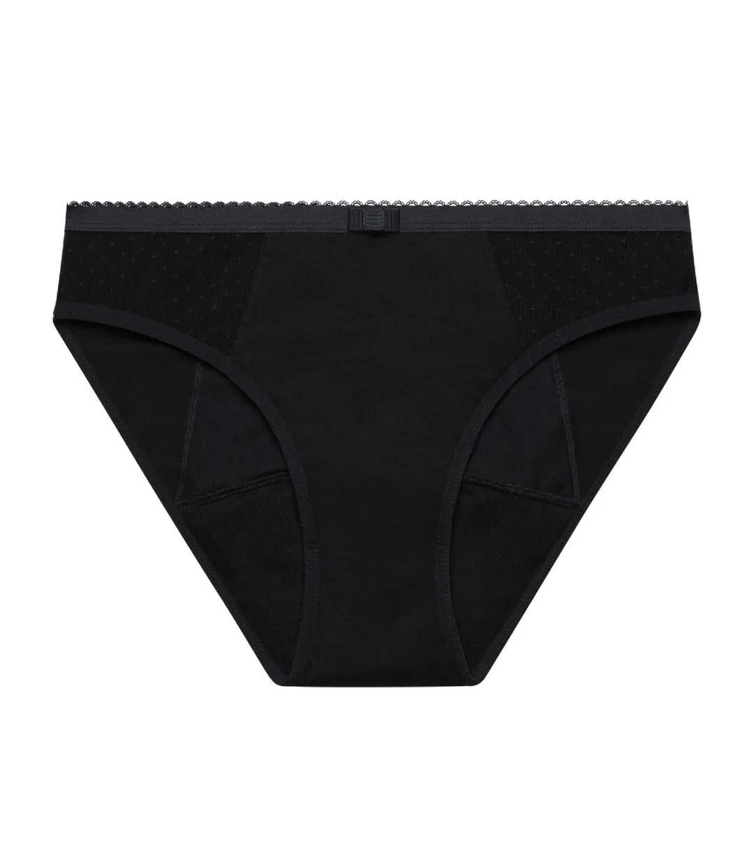 Culotte menstruelle Coton Bio Flux abondant Protect Lace