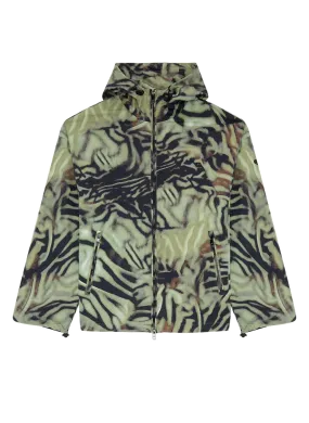 DIESEL  Blouson à imprimé zèbre  - Vert