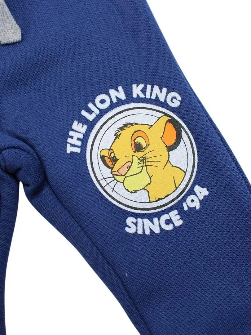 Disney - Jogging bébé garçon imprimé Le Roi Lion - Bleu
