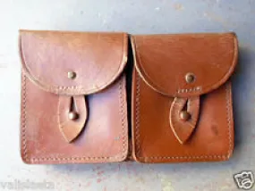 Etui / cartouchière cuir pour MAS 36 MAS 49-56 Armée Française, époque Indochine / Algérie : CGSurplus