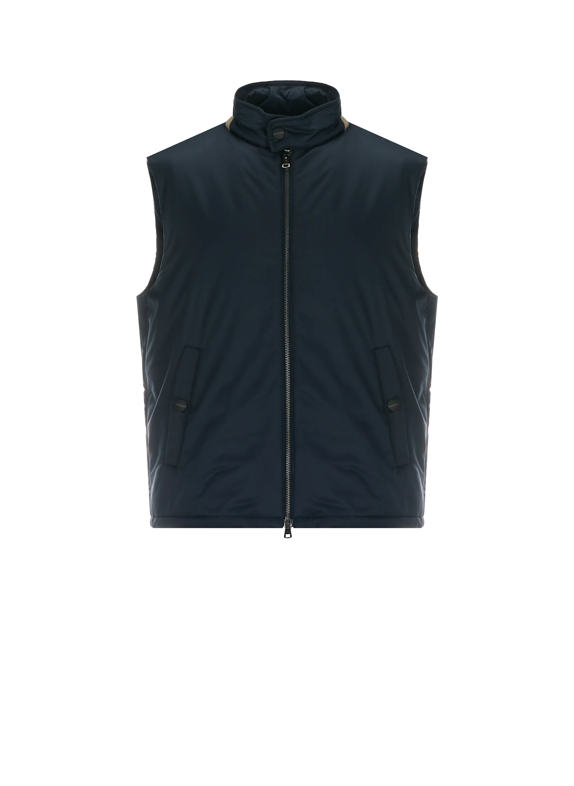 FACONNABLE  Blouson sans manches en coton - Bleu