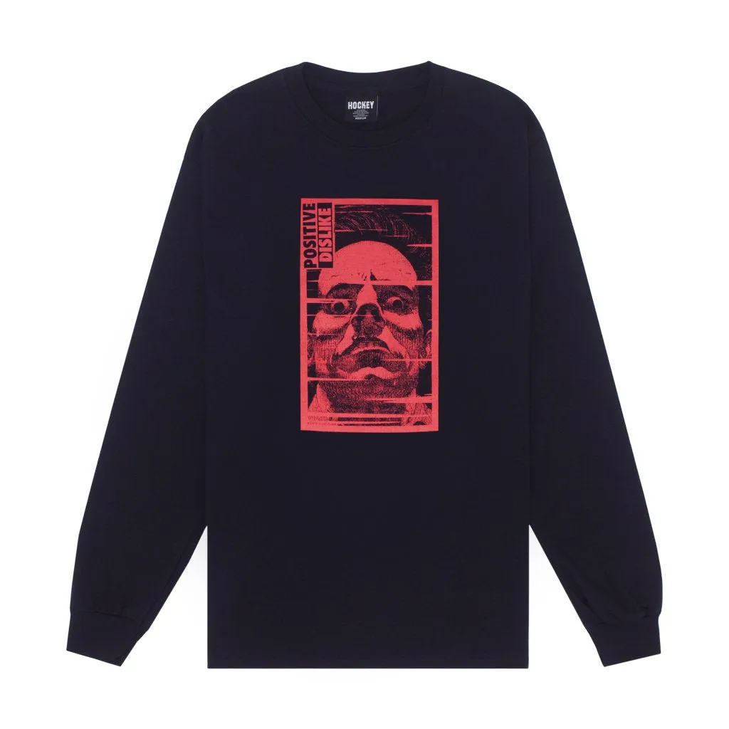 Hockey Skateboards Positive Dislike L/s Tee Black