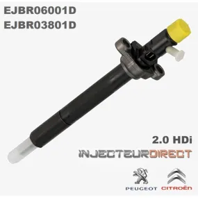 INJECTEUR DELPHI 2.0 HDi  NEUF EJBR06001D EJBR03801D 