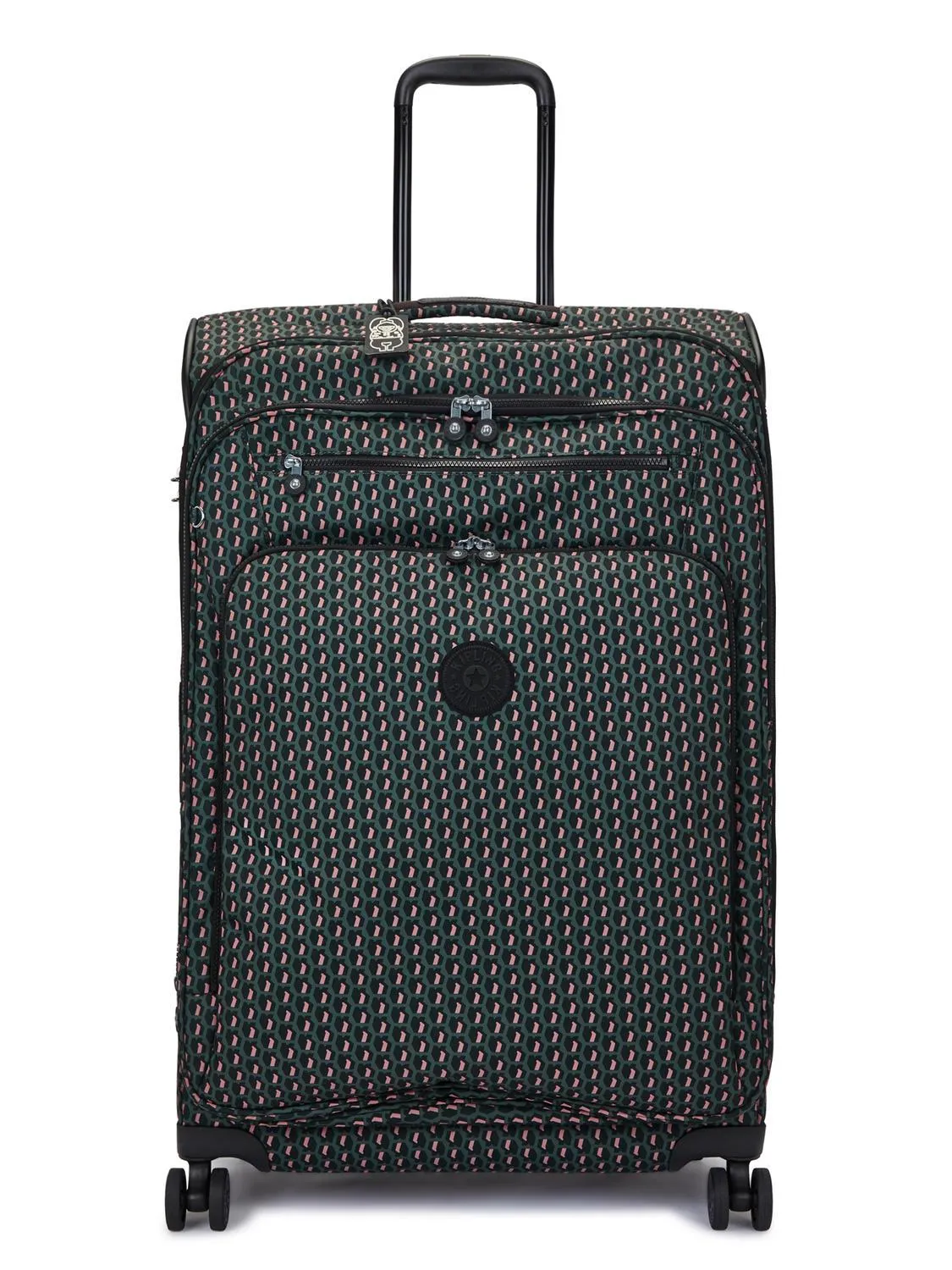 Kipling New Youri Spin L Chariot De Grande Taille 3D, Rose - Achetez À Prix Outlet!