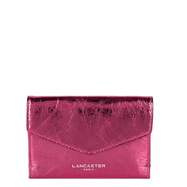 Lancaster - porte-cartes Retro & Glam rose nacré