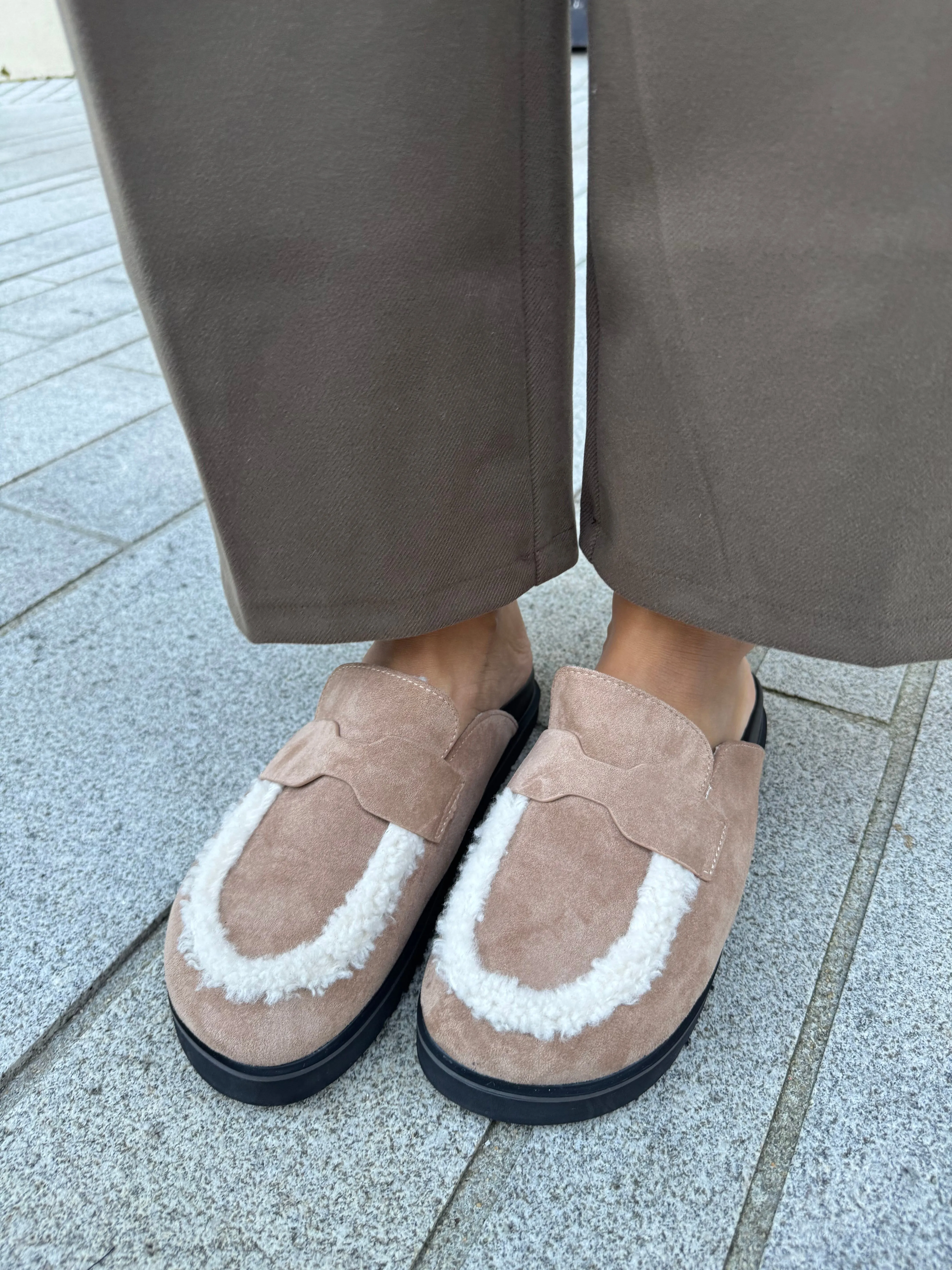Mule H 100% cuir [plusieurs couleurs]