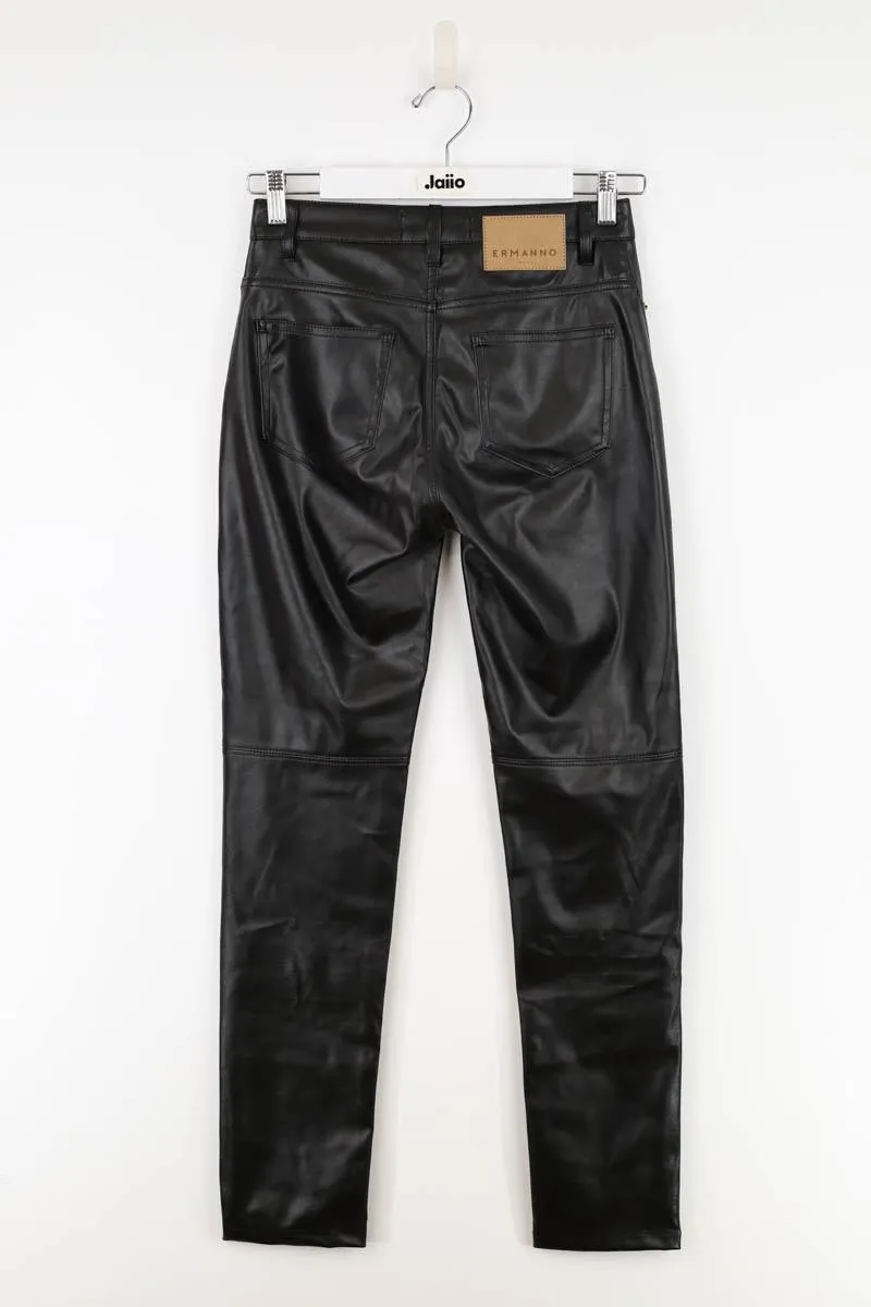 Pantalon slim noir