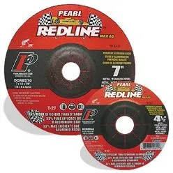 Pearl Abrasive DCRED45H Meule à rectifier 4-1/2" x 1/4" x 5/8"-11