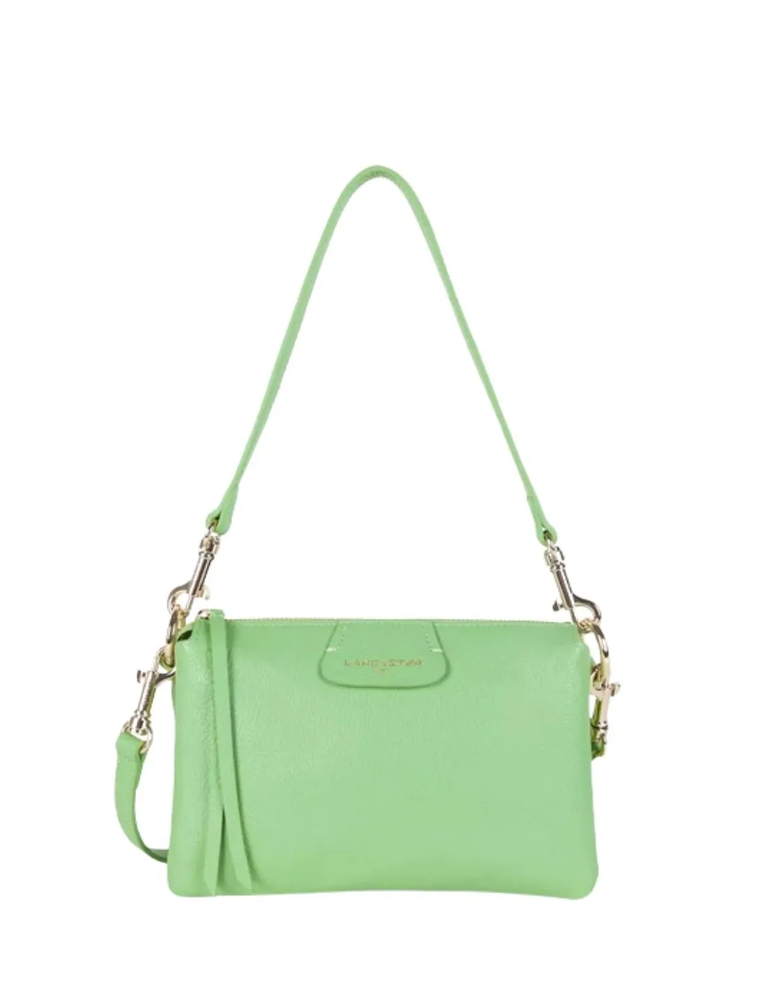 Pochette Dune Lancaster Ref 55270 Vert Amande 22*15*4 cm