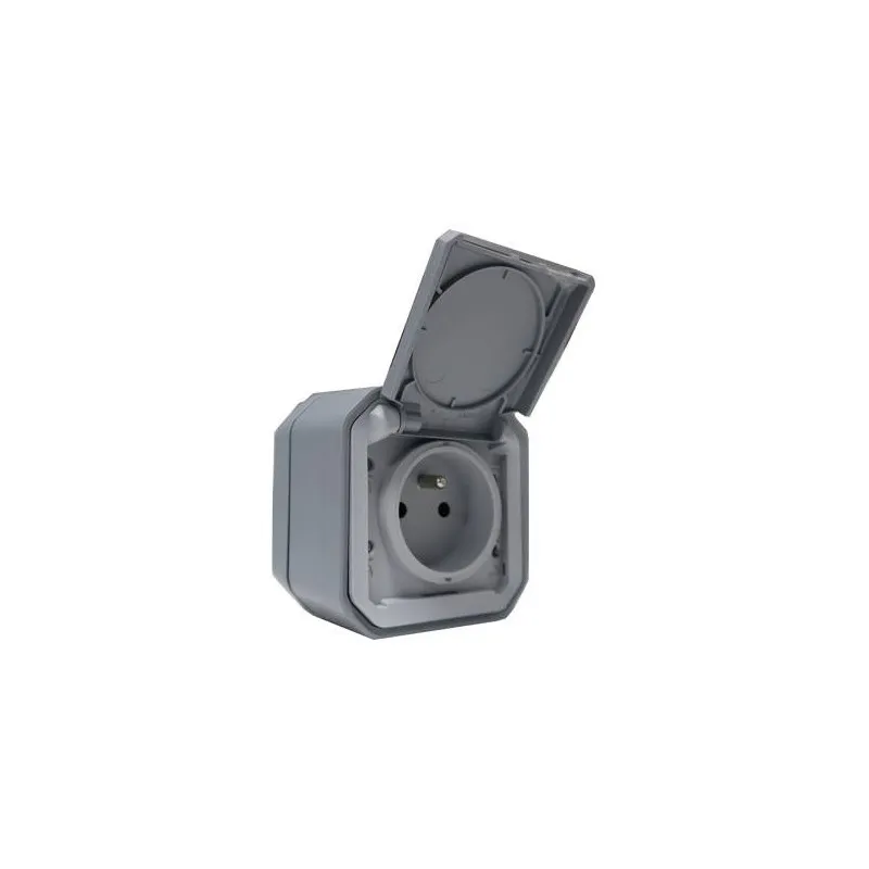 Prise de courant Plexo étanche 2P+T 16A - LEGRAND 069731L