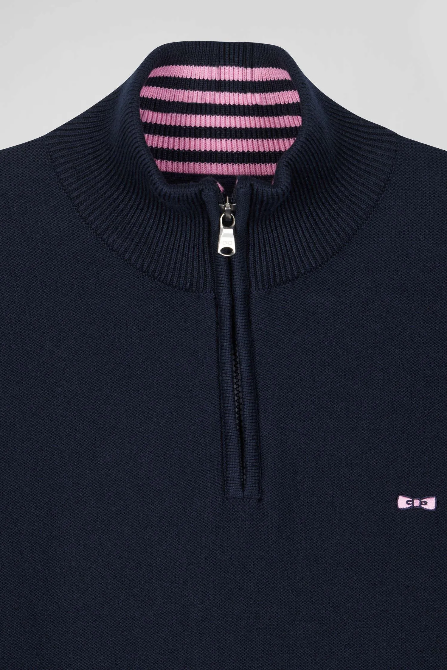 Pull demi-zip Eden Park marine