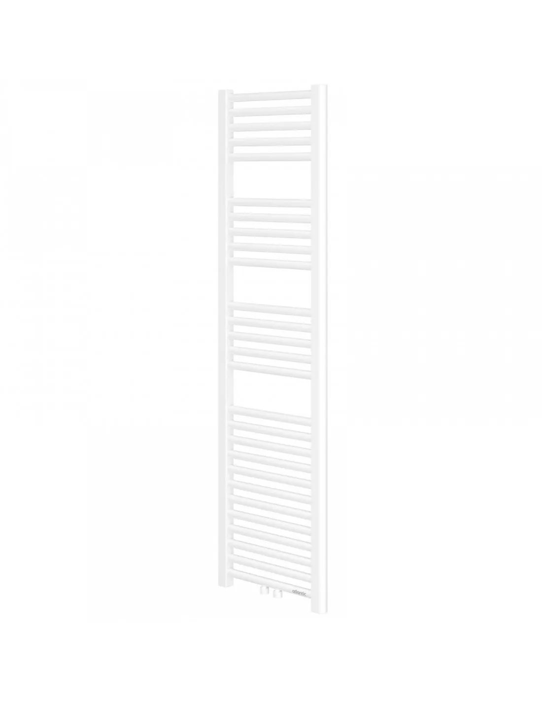 Radiateur sèche-serviettes 2012 étroit eau chaude racc. doubles 0516W blanc ATLANTIC 833953