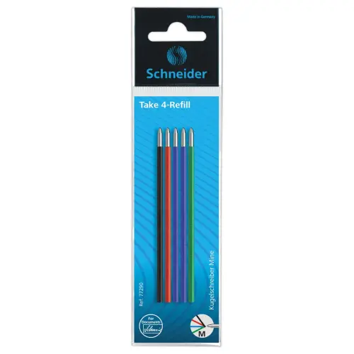 Recharge pour stylo bille Schneider take 4