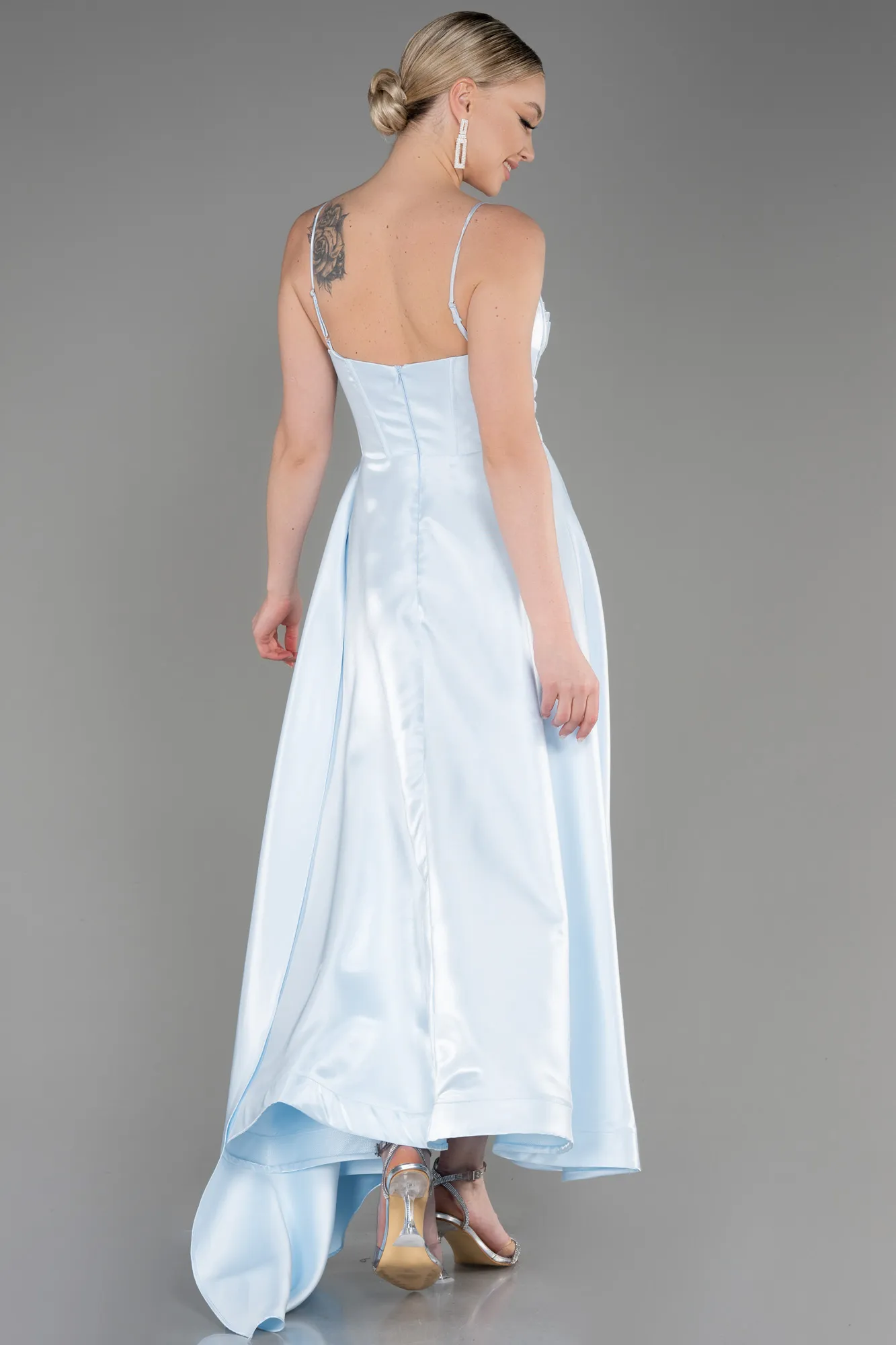 Robe de Cérémonie Midi Poudre ABK2063