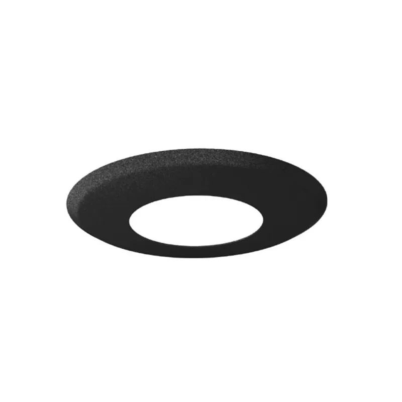 Rosace de finition pour plaque de propreté pour conduit 100mm