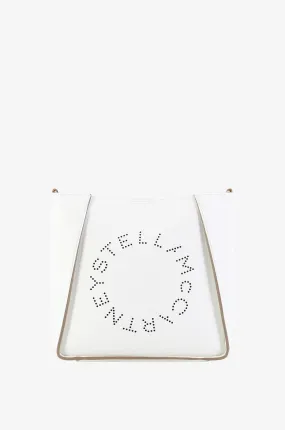 Sac porté croisé en cuir grainé synthétique Stella Logo Mini
