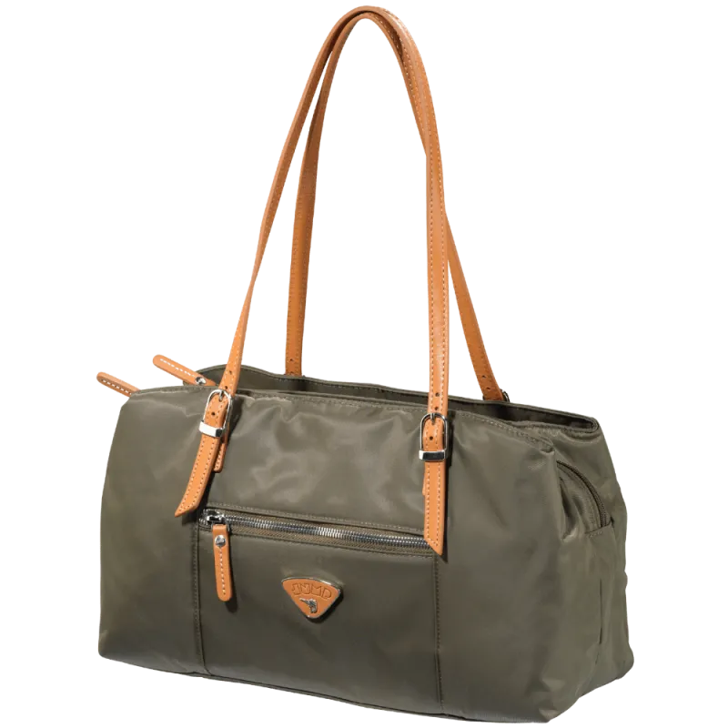 Sac Épaule 3 compartiments Jump ® 35 cm | Bretelles en Cuir