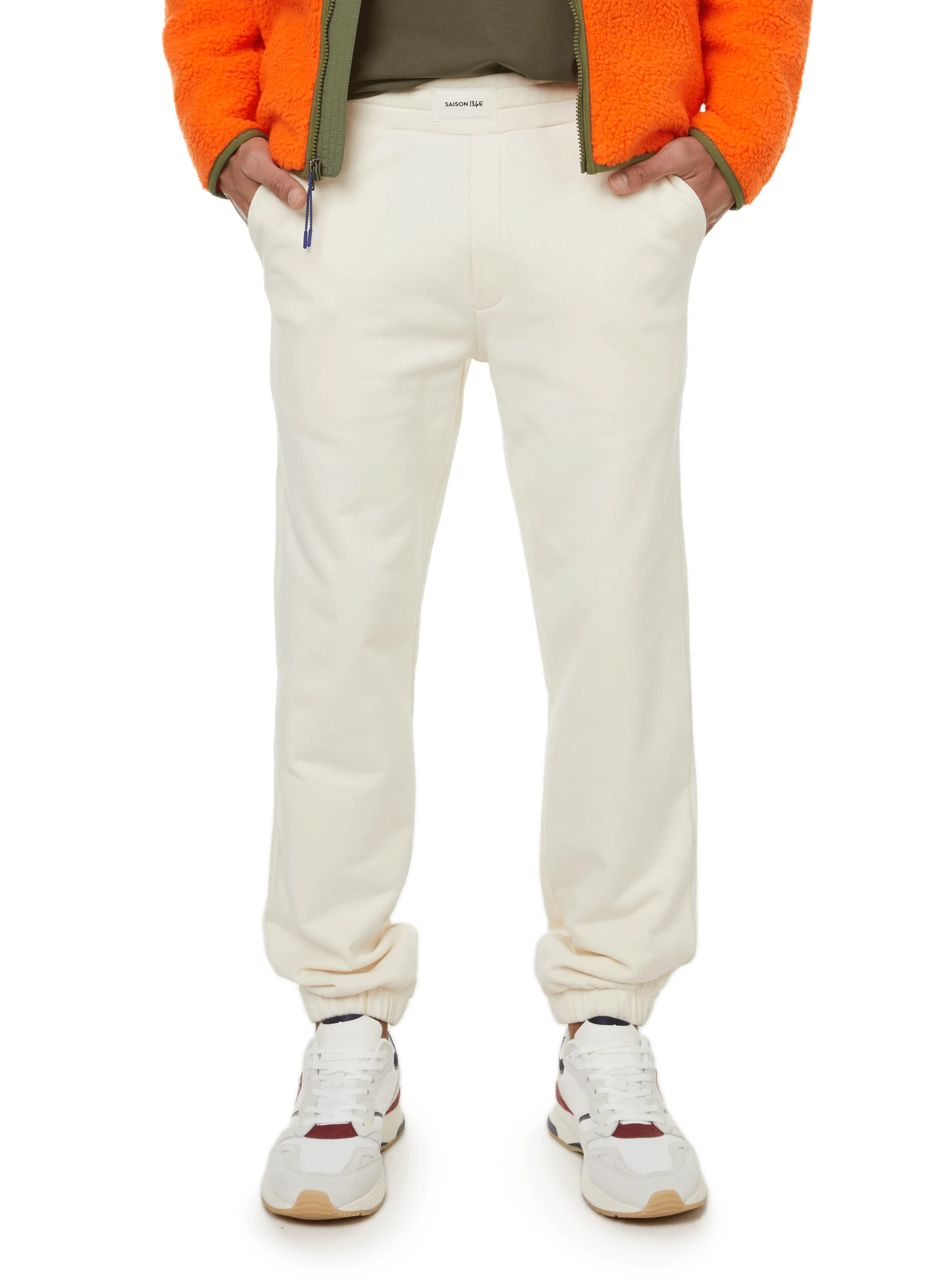 SAISON 1865  Pantalon de jogging - Blanc