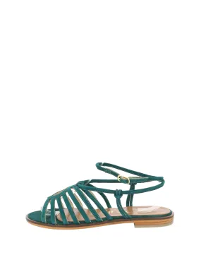 Sandales Plates L'atelier Tropezien Ref 60124 Vert