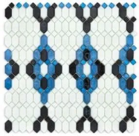 Sicis Crystal Collection Errante Indaco 30,4x30,3 cm 