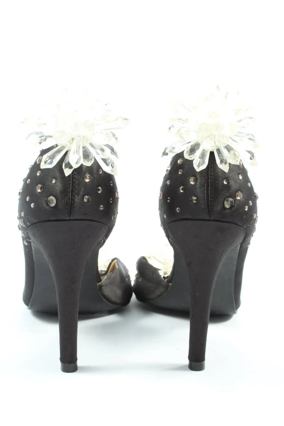 Simon Barth Escarpins à bout ouvert noir style extravagant