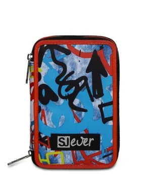 Sjgang Ever Drift Boy Trousse 3 Zips Avec Trousse Scolaire Rouge Orange - Achetez À Prix Outlet!