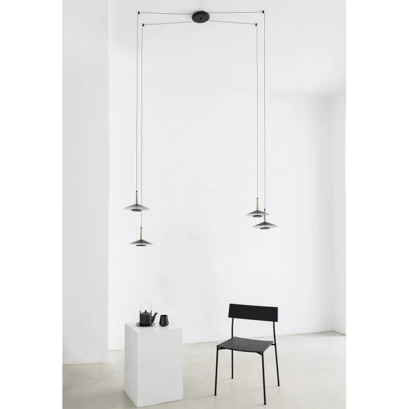 Suspension déportée LED Orion 4 lampes - Mantra