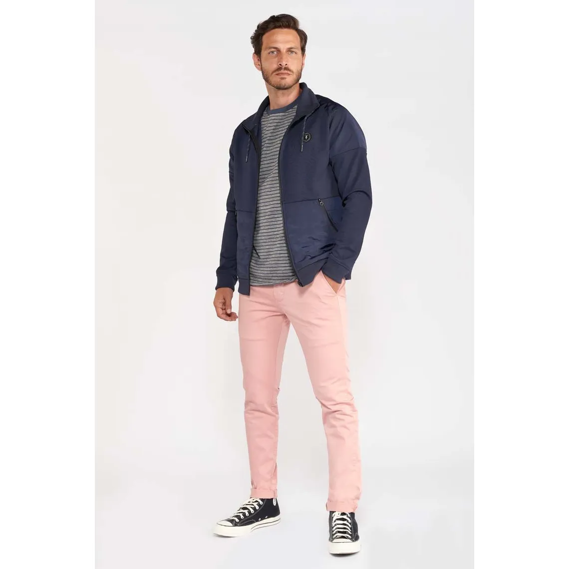 Sweat-Shirt BASEL bleu | 3 Suisses