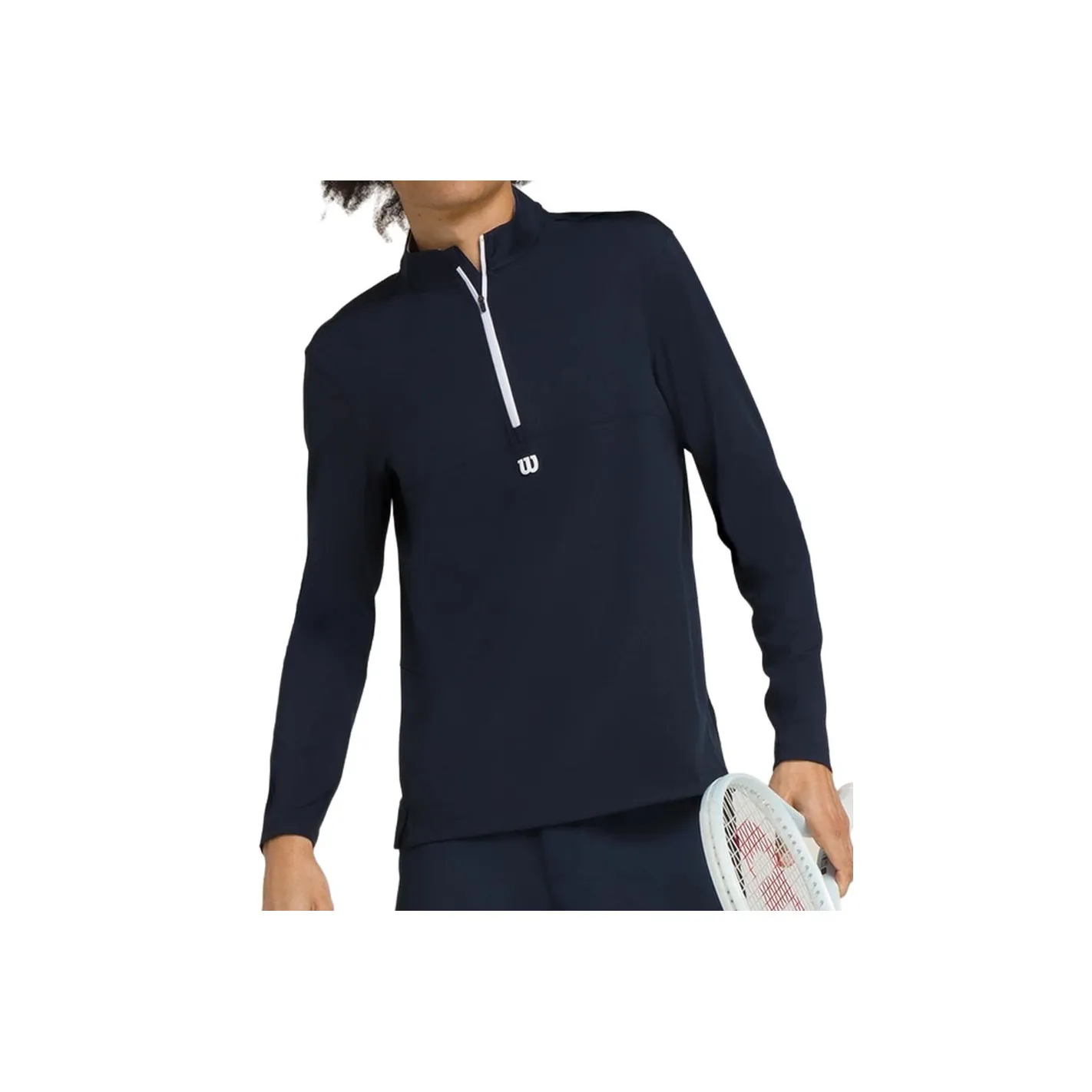 Sweat WILSON Homme 1/2 Zip ELEVATE PERFORMANCE Marine PE 2024