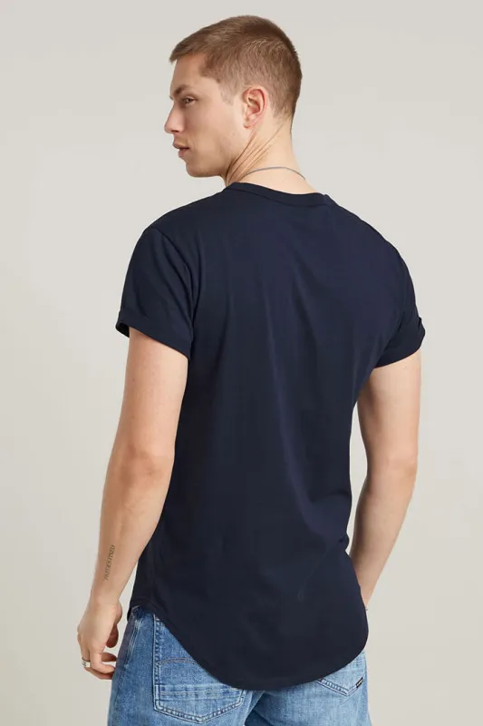 T-shirt Ductsoon relaxed bleu foncé