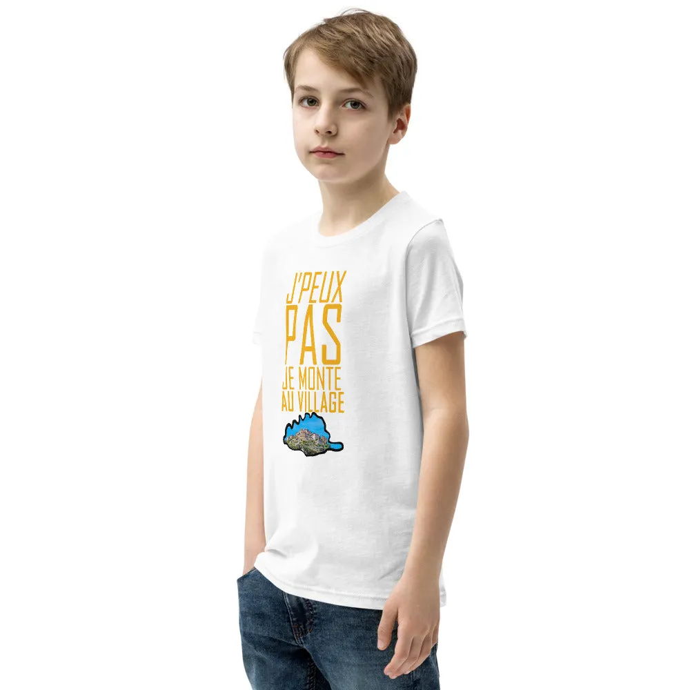 T-shirt Je Monte au Village pour Ado