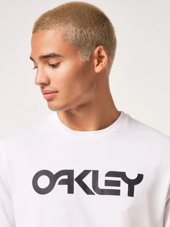 T-shirt mark 2.0 blanc homme - Oakley | wimod
