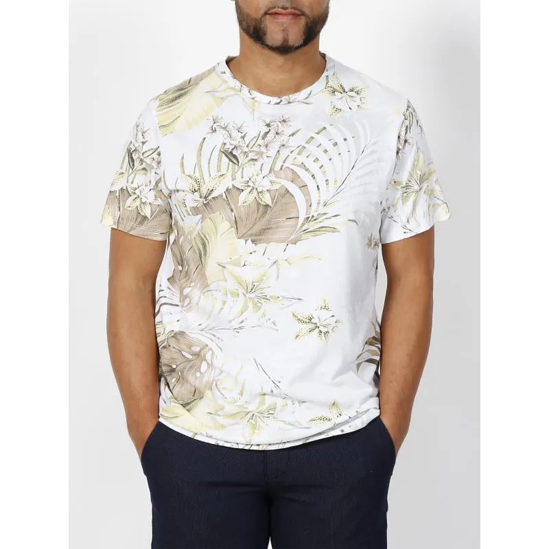 T-shirt original col v blanc homme - Levi's | wimod