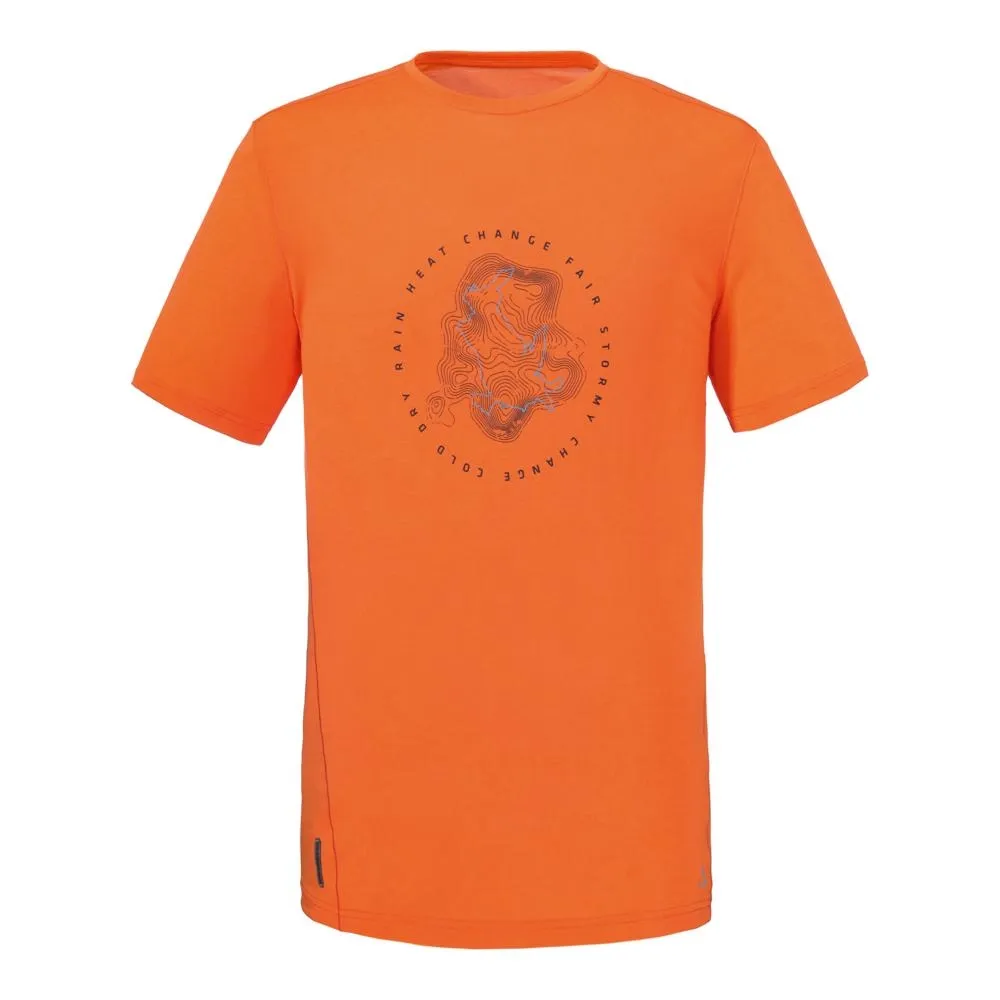T-Shirt Schöffel Homme T-Shirt Hochberg M Red Orange